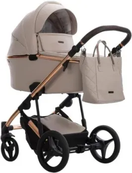 BEBETTO Loren Premium Class Stella (3 в 1, Stella Pro 05/бежевая кожа)