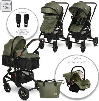 Lorelli Alba Premium 2023 (2 в 1, loden green)