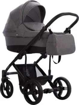 BEBETTO Tiger Lux (2 в 1,LJ195/черная рама)