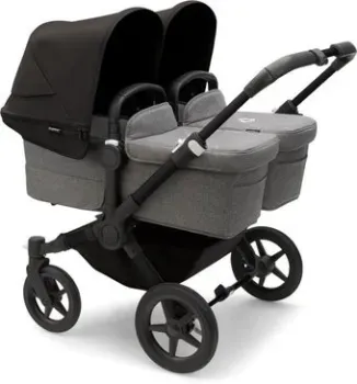 Bugaboo Donkey 5 Twin (Black/Grey/Midnight Black)