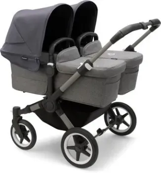 Bugaboo Donkey 5 Twin (Graphite/Grey/Stormy Blue)
