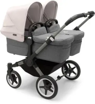 Bugaboo Donkey 5 Twin (Graphite/Grey/Misty White)