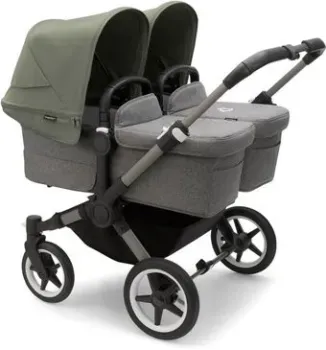 Bugaboo Donkey 5 Twin (Graphite/Grey/Forest Green)
