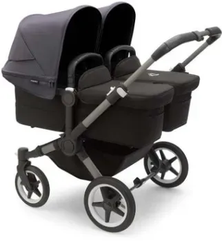 Bugaboo Donkey 5 Twin (Graphite/Black/Stormy Blue)