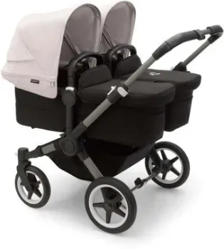 Bugaboo Donkey 5 Twin (Graphite/Black/Misty White)