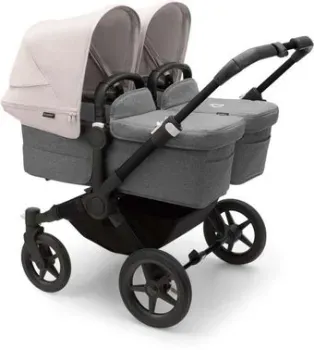 Bugaboo Donkey 5 Twin (Black/Grey/Misty White)