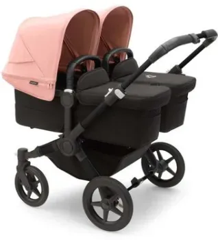 Bugaboo Donkey 5 Twin (Black/Black/Morning Pink)