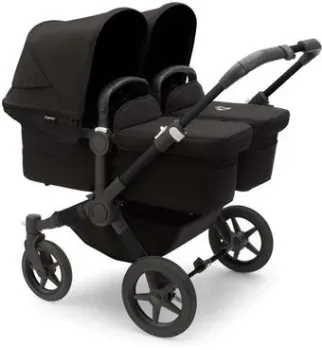 Bugaboo Donkey 5 Twin (Black/Black/Midnight Black)