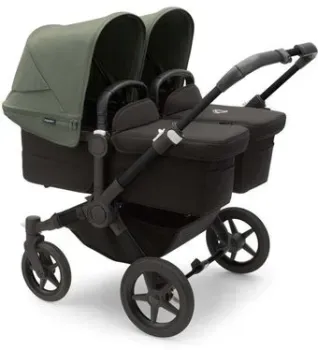 Bugaboo Donkey 5 Twin (Black/Black/Forest Green)
