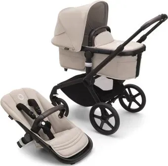 Bugaboo Fox 5 (2 в 1, black/desert taupe/desert taupe)