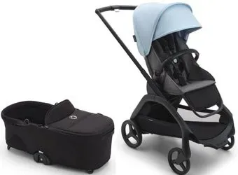 Bugaboo Dragonfly (2 в 1, black/grey melange skyline blue/black)