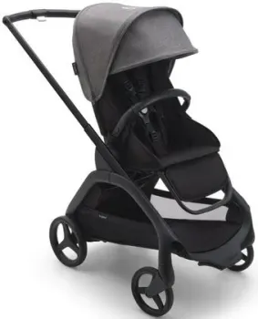 Bugaboo Dragonfly (black/midnight black/grey melange)
