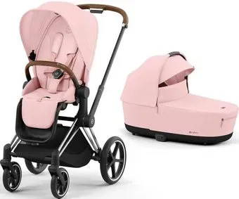 Cybex Priam IV (2 в 1, peach pink/chrome brown)