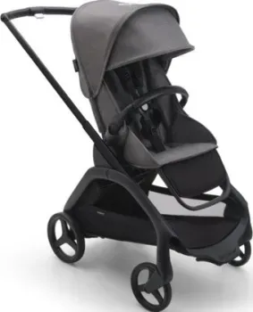 Bugaboo Dragonfly (black/grey melange/grey melange)