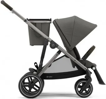Cybex Gazelle S TPE с корзиной и дождевиком (soho grey)