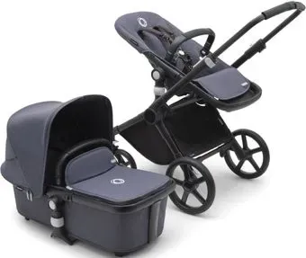 Bugaboo Fox Cub (2 в 1, black/stormy blue)
