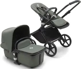 Bugaboo Fox Cub (2 в 1, black/forest green)