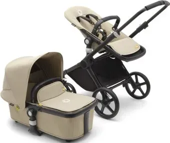 Bugaboo Fox Cub (2 в 1, black/desert beige)