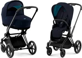 Cybex Priam IV (2 в 1, midnight blue/matt black)