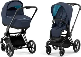 Cybex Priam IV (2 в 1, nautical blue/matt black)