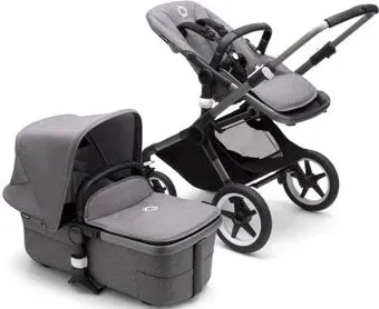 Bugaboo Fox 3 (2 в 1, graphite/grey melange/grey melange)