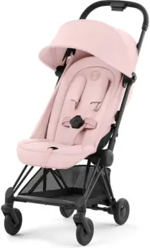 Cybex Coya (peach pink/matt black frame)