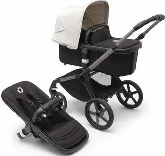 Bugaboo Fox 5 (2 в 1, misty white/midnight black/graphite)