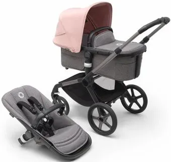 Bugaboo Fox 5 (2 в 1, morning pink/grey melange/graphite)