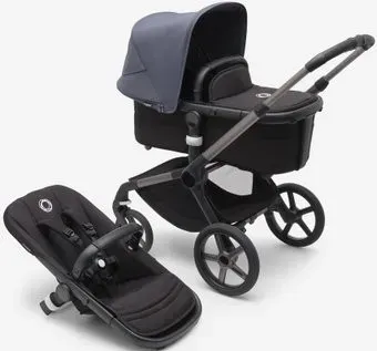 Bugaboo Fox 5 (2 в 1, stormy blue/midnight black/graphite)