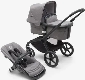Bugaboo Fox 5 (2 в 1, grey melange/grey melange/black)