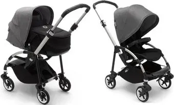 Bugaboo Bee6 (2 в 1, alu/black/grey melange)