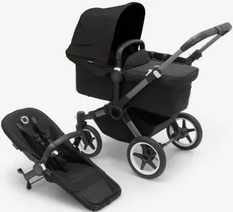 Bugaboo Donkey 5 (2 в 1, graphite/midnight black)