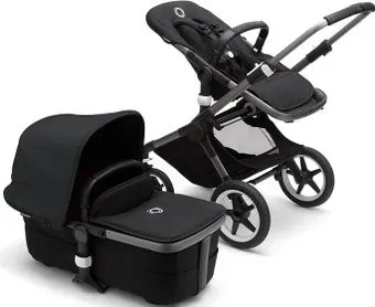 Bugaboo Fox 3 (2 в 1, graphite/midnight black)