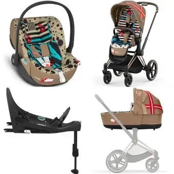 Cybex Priam 4.0 (3 в 1, Cybex By Karolina Kurkova) + база Z-Fix