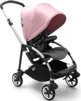 Bugaboo Bee6 (alu/grey melange/soft pink)