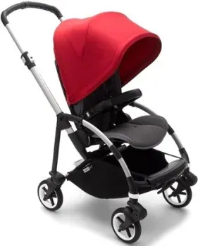 Bugaboo Bee6 (alu/grey melange/red)