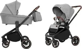 Carrello Epica 2022 CRL-8510/1 (2 в 1, silver grey, черная рама)