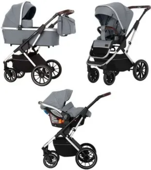 Carrello Aurora CRL-6502/2 2022 (3 в 1, silver grey)