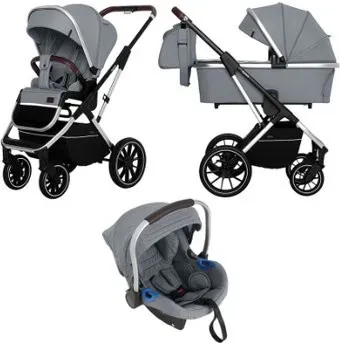 Carrello Aurora CRL-6502/2 (3 в 1, silver grey, нерегулируемая ручка)