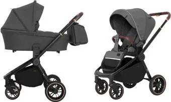 Carrello Epica CRL-8510/1 (2 в 1, iron grey, черная рама)