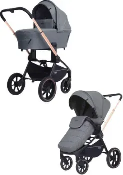 Rant MOWbaby Zoom PU (2 в 1, gold grey)