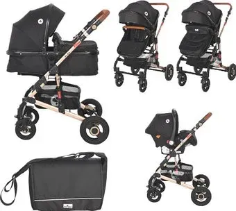 Lorelli Alba Set 2021 (3 в 1, черный)