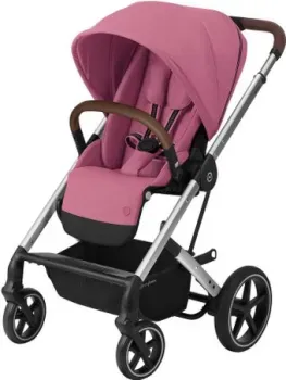 Cybex Balios S Lux 2020 (серебристая рама, magnolia pink)