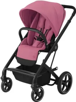 Cybex Balios S Lux 2020 (черная рама, magnolia pink)