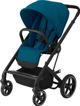 Cybex Balios S Lux 2020 (черная рама, river blue)