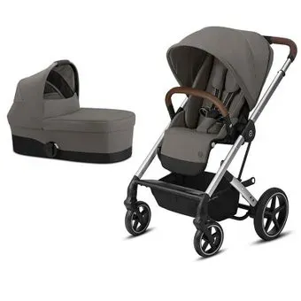 Cybex Balios S Lux 2020 (2 в 1, серебристая рама, soho grey)