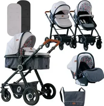Lorelli Alexa 2020 (3 в 1, light grey)