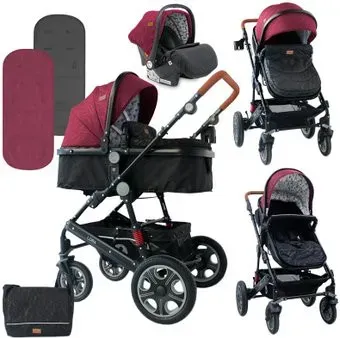 Lorelli Lora 2020 (3 в 1, red&black lighthouse)