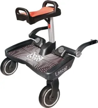 Lascal BuggyBoard Maxi+ (черный/красный)