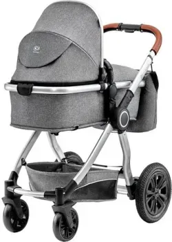 KinderKraft Veo (2 в 1, серый/серебристый)